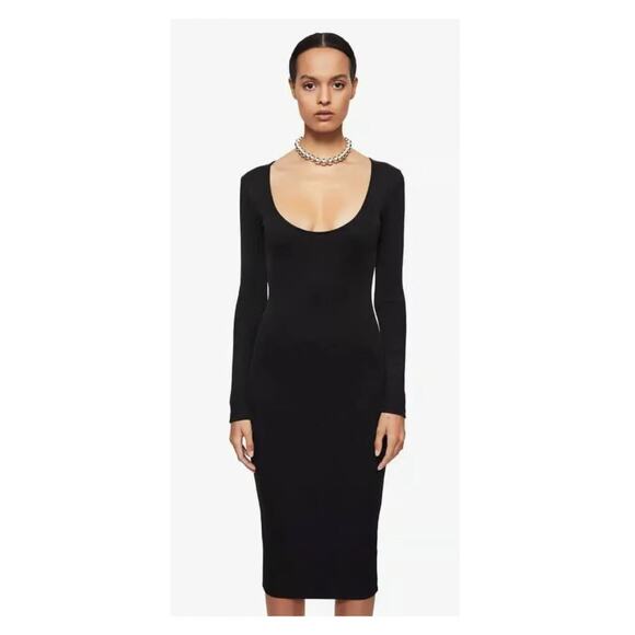 Anine Bing Dresses & Skirts - ANINE BING Montana Ribbed Midi Dress Size Medium